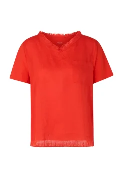 Damen T-Shirt aus Leinen und Baumwolle