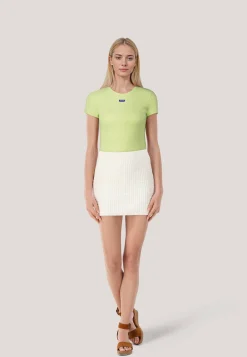 Damen T-Shirt BABY TEE_B Slim Fit