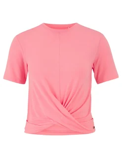 Damen T-Shirt DARLEEN in Wickeloptik
