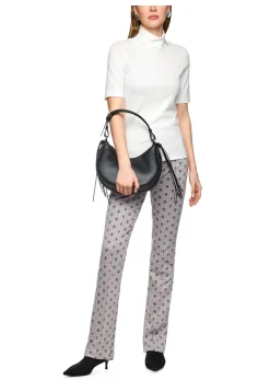 Damen T-Shirt mit Rollkragen