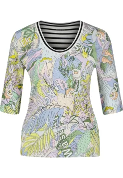 Damen T-Shirt mit Sushi-Print