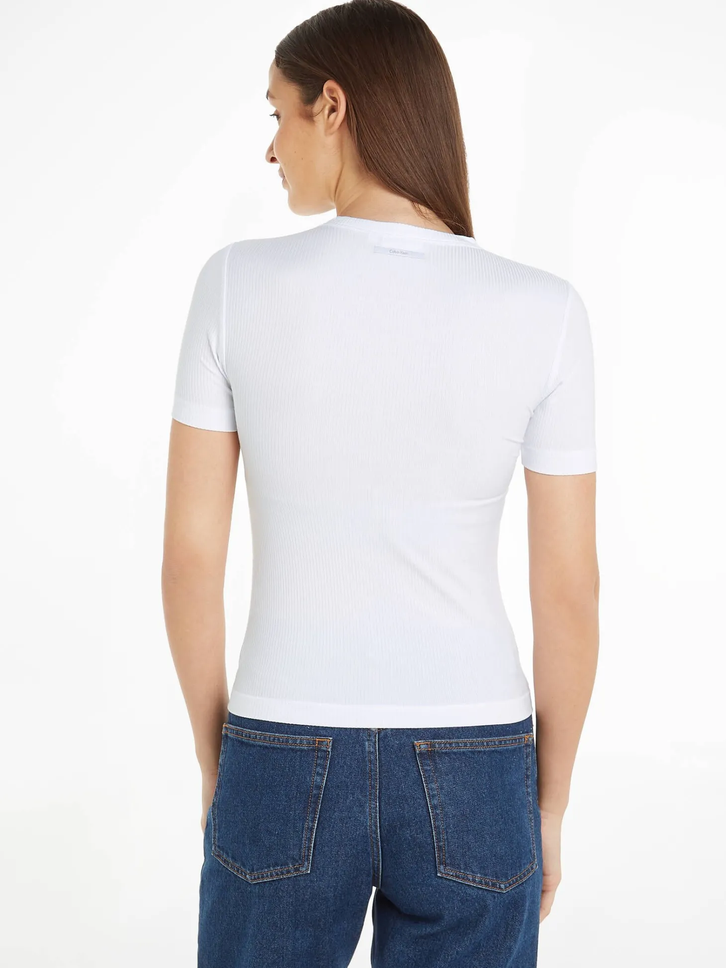 Damen T-Shirt MODAL RIB C-NECK TOP