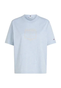 Damen T-Shirt MODRN OUTLINE FLAG C-NK TEE