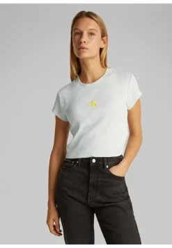 Damen T-Shirt MONOGRAM BABY TEE Cropped Fit