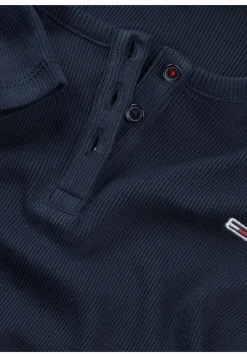 Damen T-Shirt TJW SLIM BUTTON RIB C-NECK Slim Fit