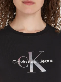 Damen T-Shirt-Kleid mit Monogramm