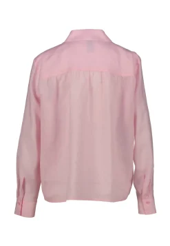 Damen Tunikabluse aus Ramie Relaxed Fit