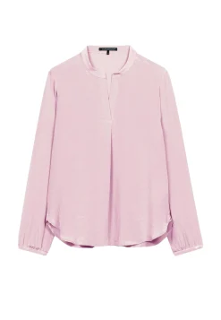 Damen Tunikabluse mit V-Ausschnitt