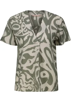 Damen Tunika-Bluse mit Viskose