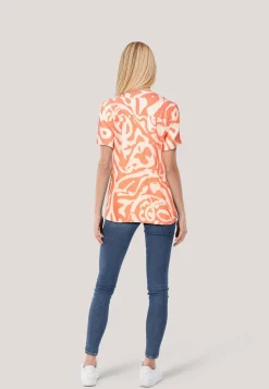 Damen Tunika-Bluse mit Viskose