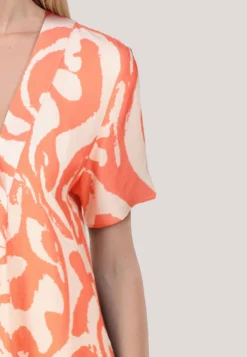 Damen Tunika-Bluse mit Viskose