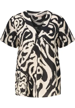 Damen Tunika-Bluse mit Viskose