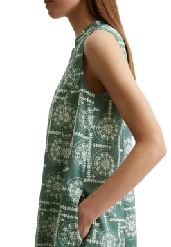 Damen Tunikakleid aus Bio-Baumwoll-Voile Loose Fit