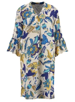 Damen Viskosekleid WD FLOWER