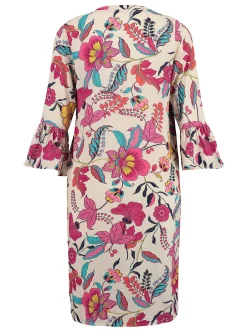 Damen Viskosekleid WD FLOWER