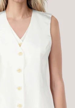 Damen Weste mit doppelter Front