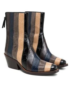 Damen Westernstiefel aus Leder PATCH PERFECTION