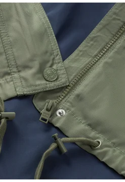 Damen Windjacke mit Kapuze Oversized Fit