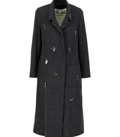 Damen Wintermantel mit Wolle