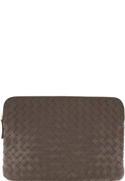 Dokumentenmappe aus Intrecciato-Leder