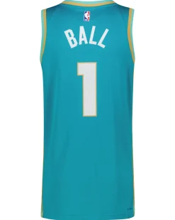 Herren Basketballtrikot LAMELO BALL CHARLOTTE HORNETS CITY EDITION 2023/24