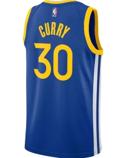 Herren Basketballtrikot NBA STEPHEN CURRY GOLDEN STATE WARRIORS ICON EDITION