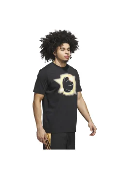 Herren Basketball-T-Shirt ECLIPSED GRAPHIC Loose Fit