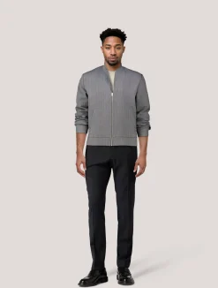 Herren Blouson COMO HERRINGBONE BOMBER JACKET