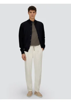 Herren Cardigan aus Baumwoll-Kaschmir-Mischung