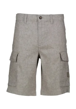 Herren Cargoshorts Leinen-Mix Relaxed Fit
