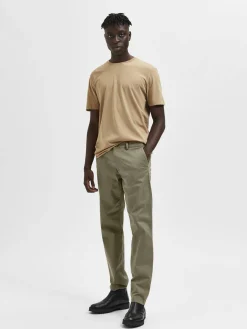 Herren Chinohose SLHSLIM-NEW MILES Slim Fit