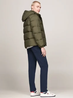 Herren Daunenjacke mit Kapuze ESSENTIAL Regular Fit