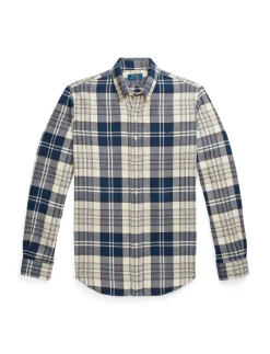 Herren Flanellhemd Regular Fit