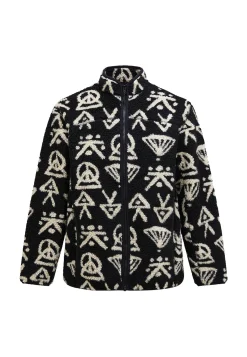 Herren Fleecejacke GRAPHIC PILE JACKET