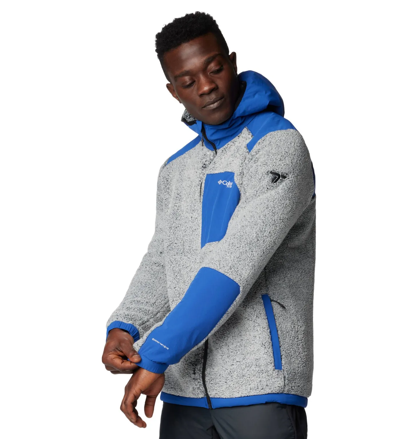 Herren Fleecejacke mit Kapuze ARCTIC CREST SHERPA