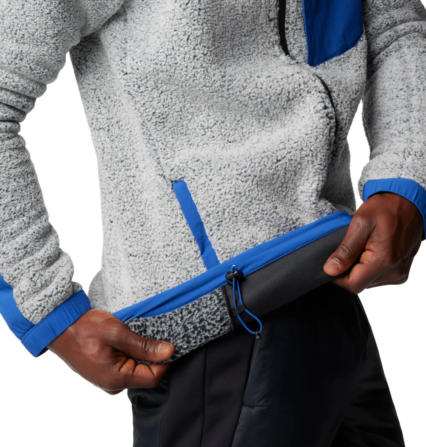 Herren Fleecejacke mit Kapuze ARCTIC CREST SHERPA