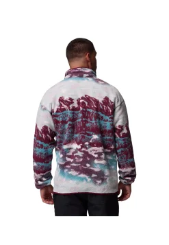 Herren Fleecepullover HELVETIA II PRINTED HALF SNAP FLEECE