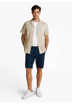 Herren Freizeithemd aus Baumwolle und Leinen