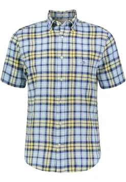 Herren Freizeithemd aus Leinen-Baumwoll-Mix Regular Fit