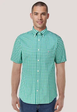 Herren Freizeithemd CLASSIC POPLIN CHECK SS Regular Fit