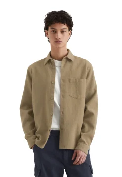 Herren Freizeithemd mit feiner Struktur Regular Fit