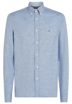 Herren Freizeithemd mit Leinen Regular Fit