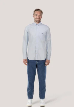Herren Freizeithemd STRIPE aus Popeline Regular Fit