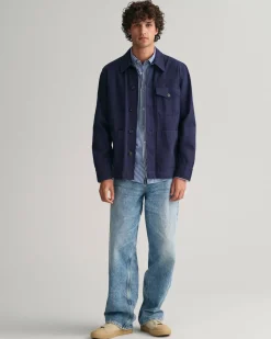 Herren Freizeithemd STRIPE aus Popeline Regular Fit