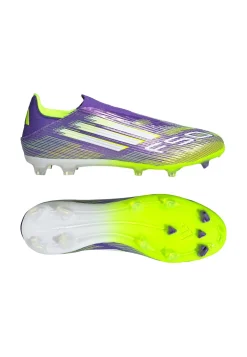 Herren Fußballschuhe Rasen und Kunstrasen F50 LEAGUE LACELESS FG/MG