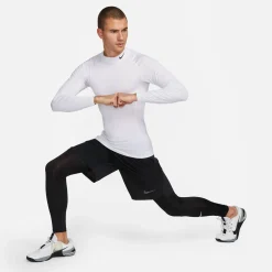 Herren Funktionsunterhemd PRO DRI-FIT TIGHT LS MOCK Langarm