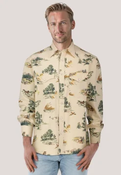 Herren Hamd PRINTED RODEO SHIRT Relaxed Fit