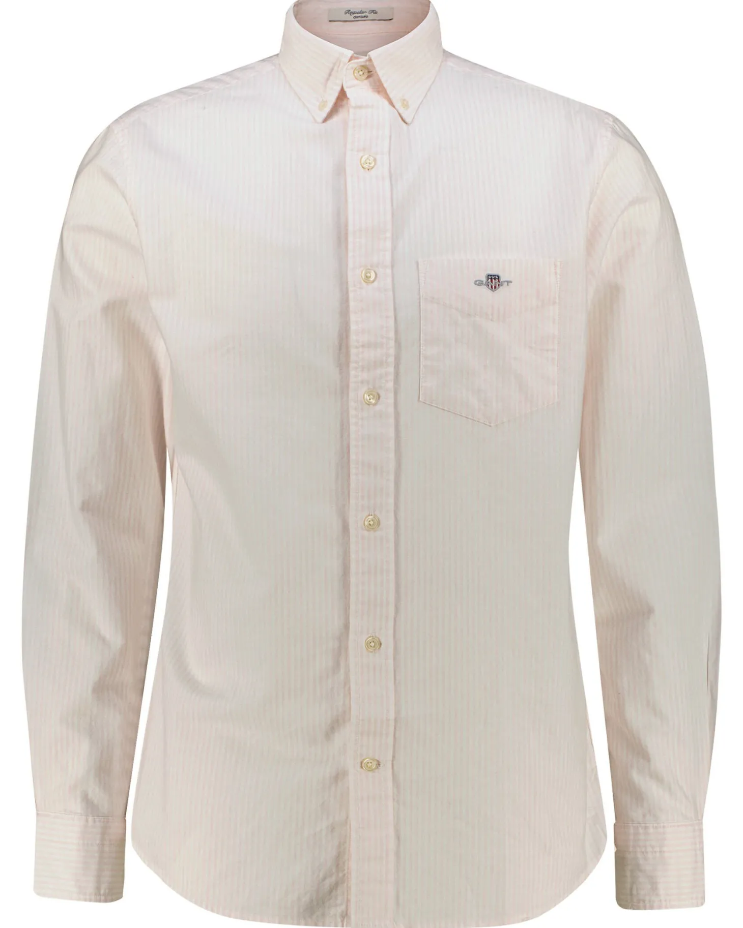 Herren Hemd aus Baumwolle OXFORD BANKER STRIPE Regular Fit