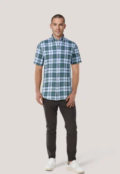 Herren Hemd aus Baumwolle und Leinen