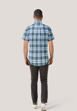 Herren Hemd aus Baumwolle und Leinen